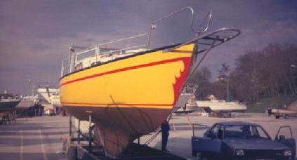 Smilla p� land i Visby 1998.